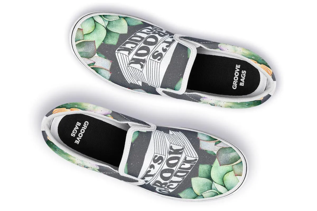 Book Oclock Slip-On Shoes