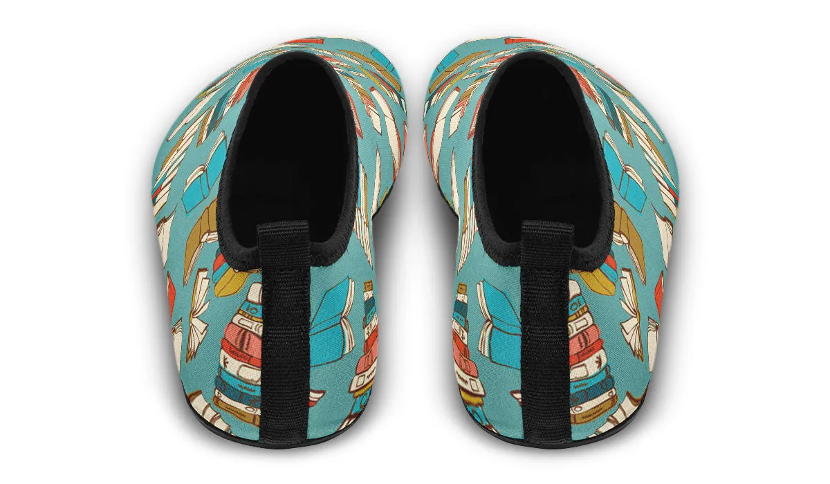 Book Worm Aqua Barefoot Shoes