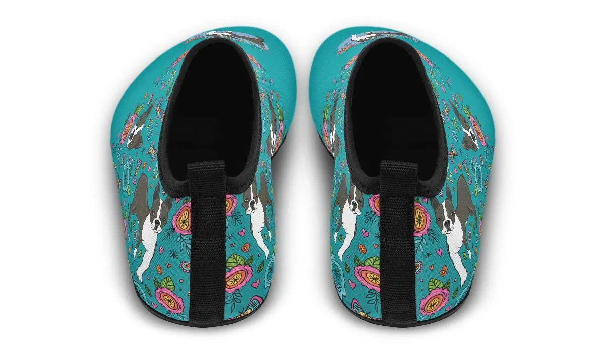 Boston Cutie Pie Aqua Barefoot Shoes