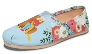 Botanical Knitting Casual Shoe