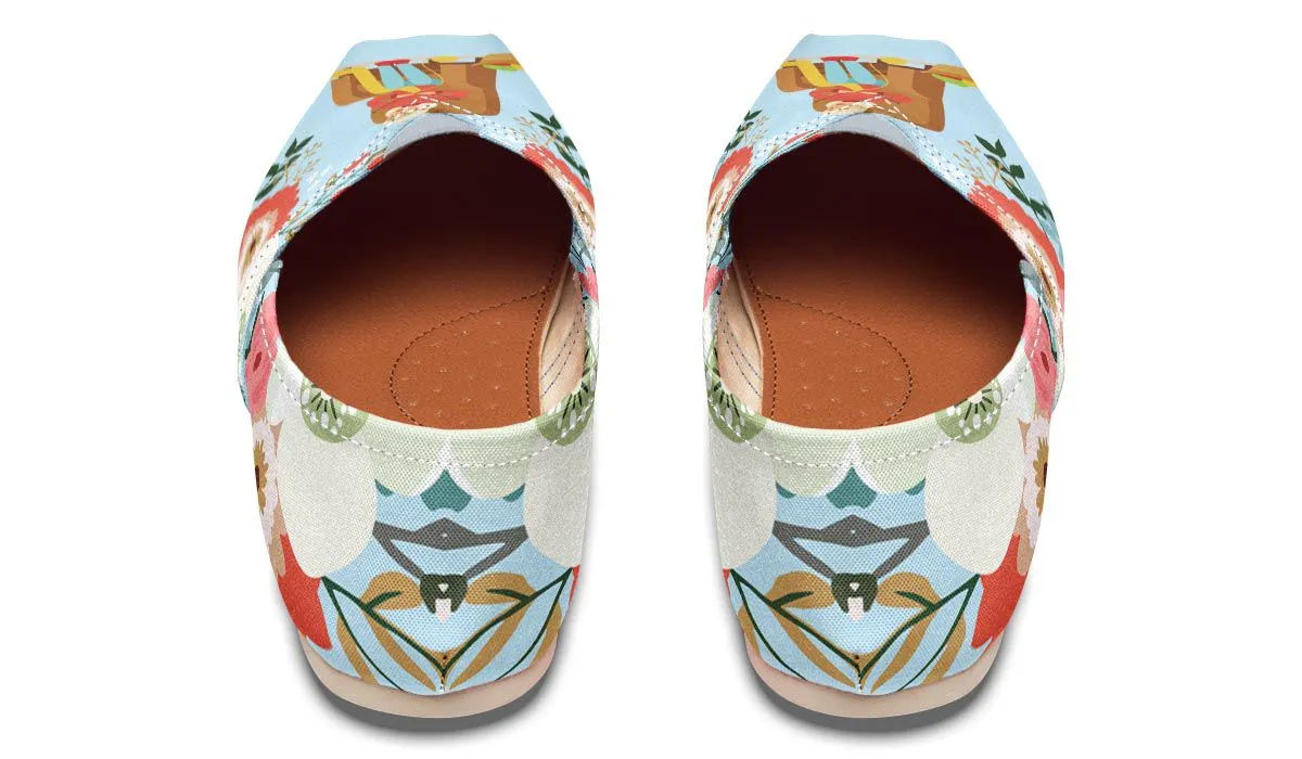 Botanical Knitting Casual Shoe