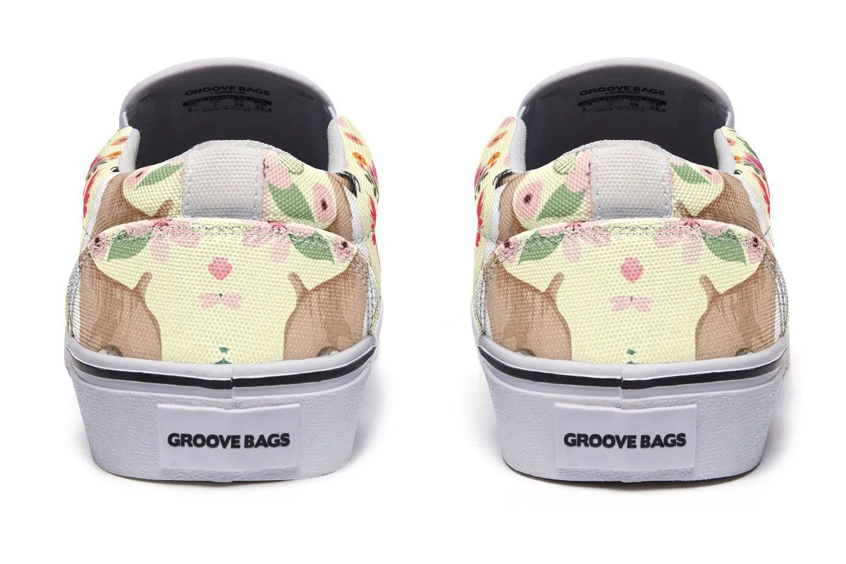 Boxer Floral Slip-On Shoes