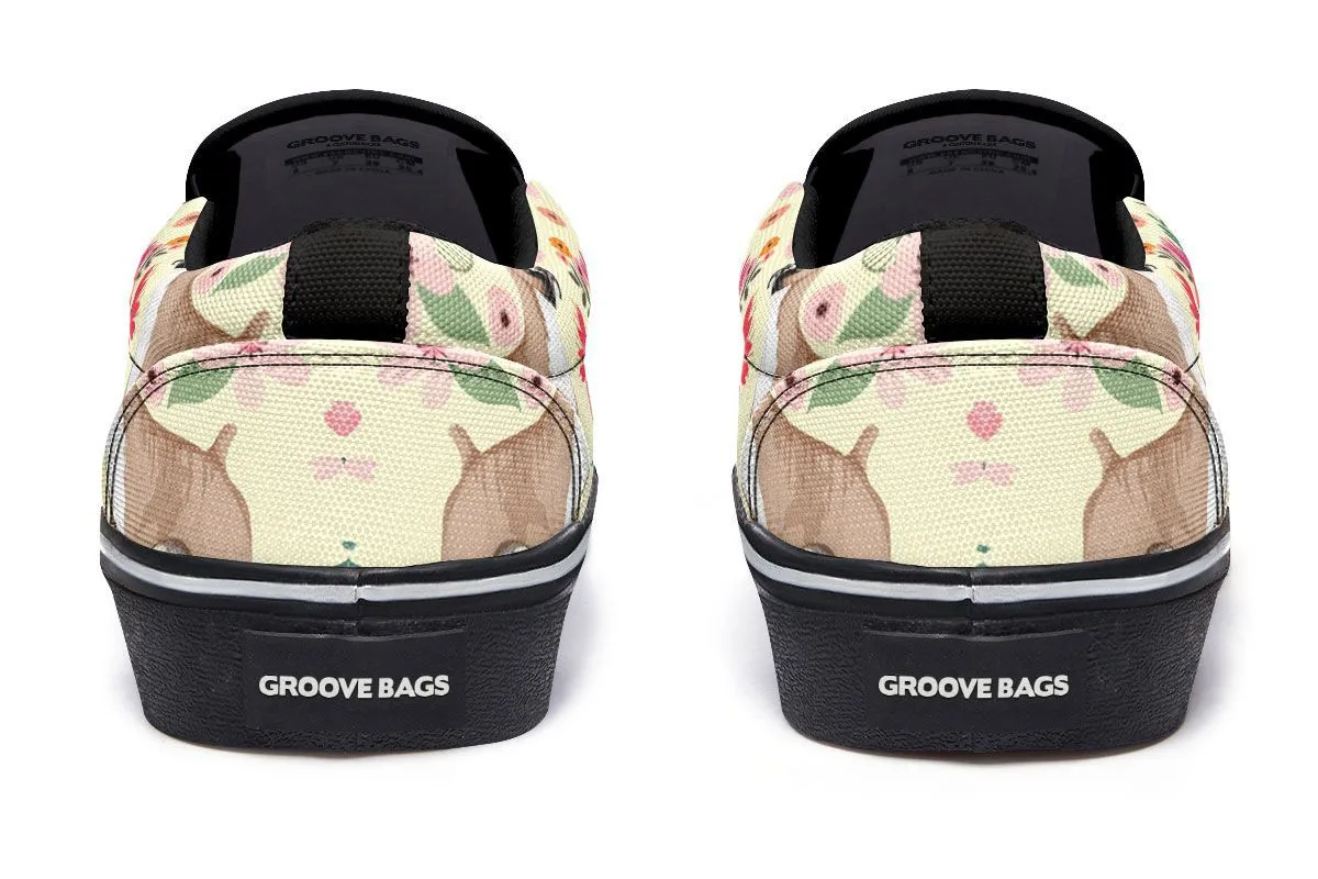Boxer Floral Slip-On Shoes