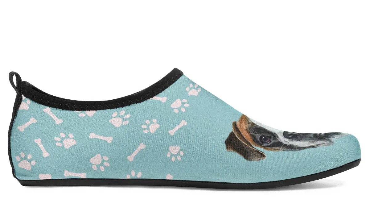 Boxer Puppy Aqua Barefoot Shoes