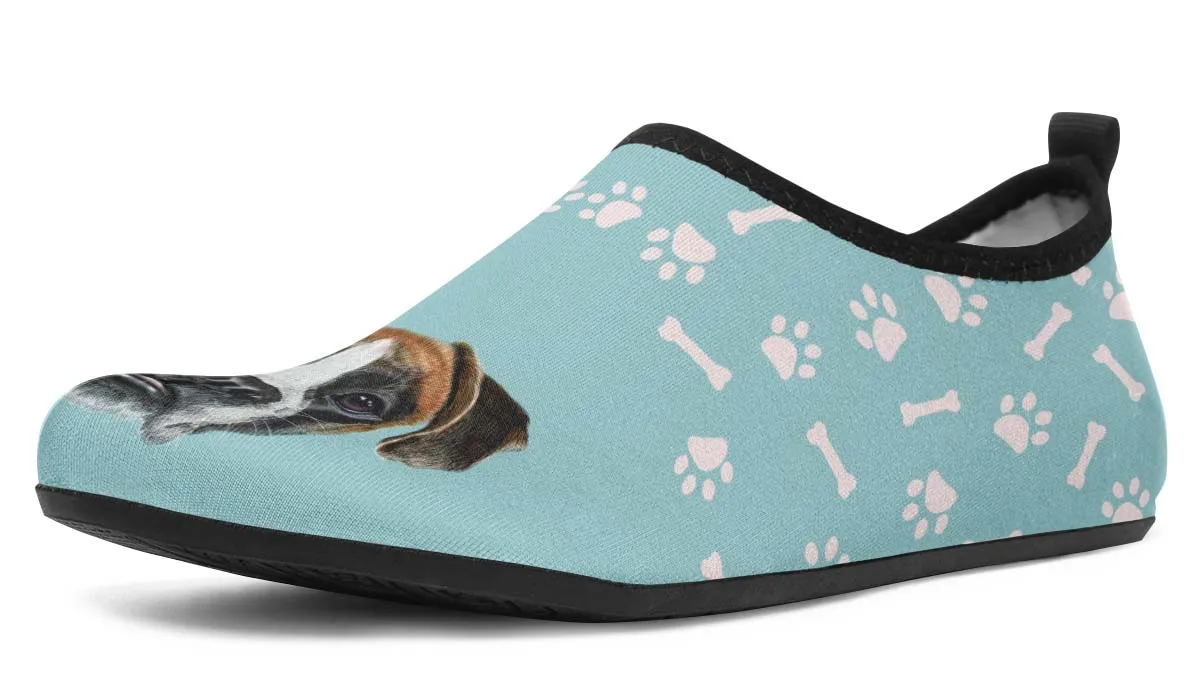 Boxer Puppy Aqua Barefoot Shoes