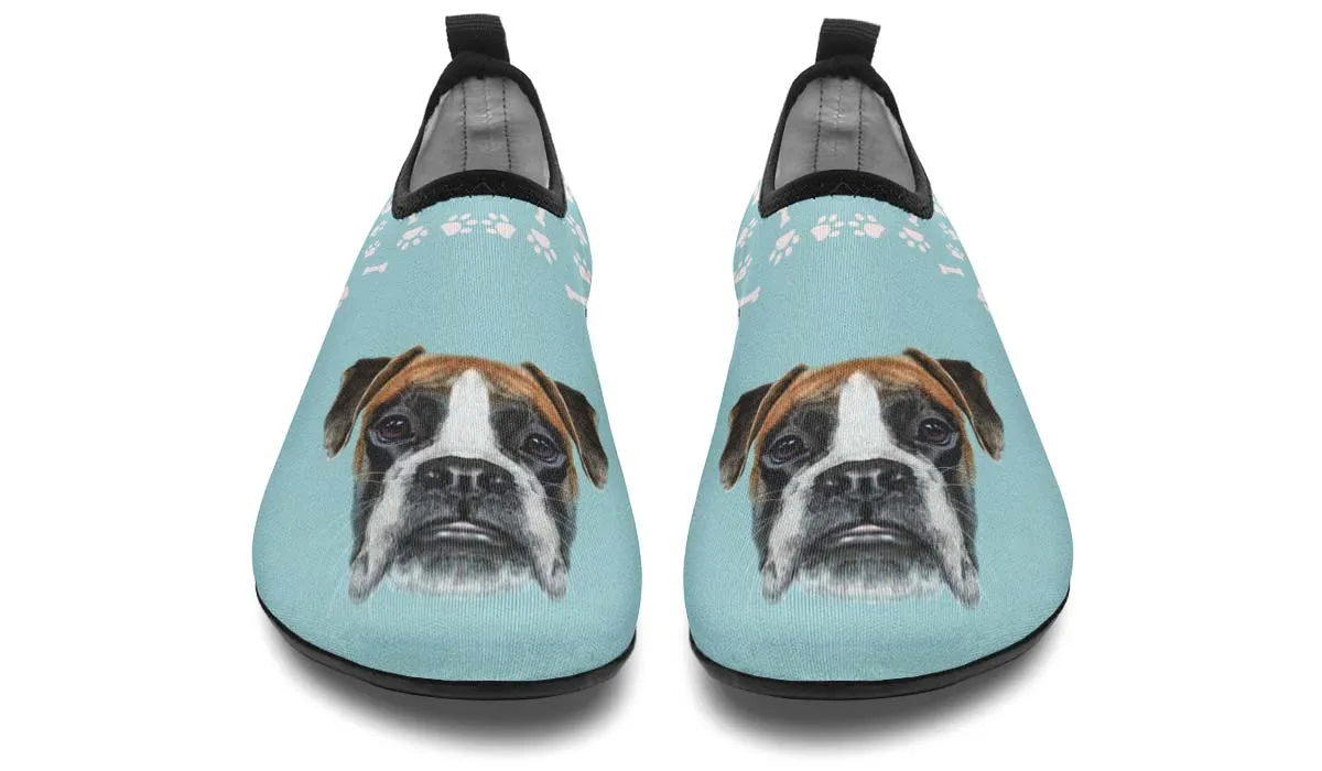 Boxer Puppy Aqua Barefoot Shoes