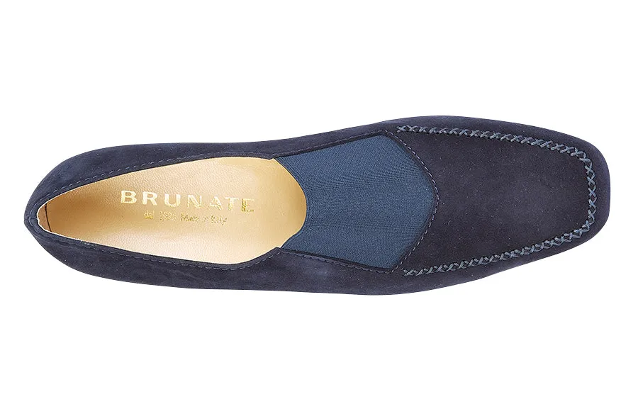 Br Band Navy Suede