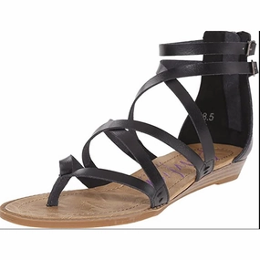 Bungalow Womens Thong Slip On Strappy Sandals