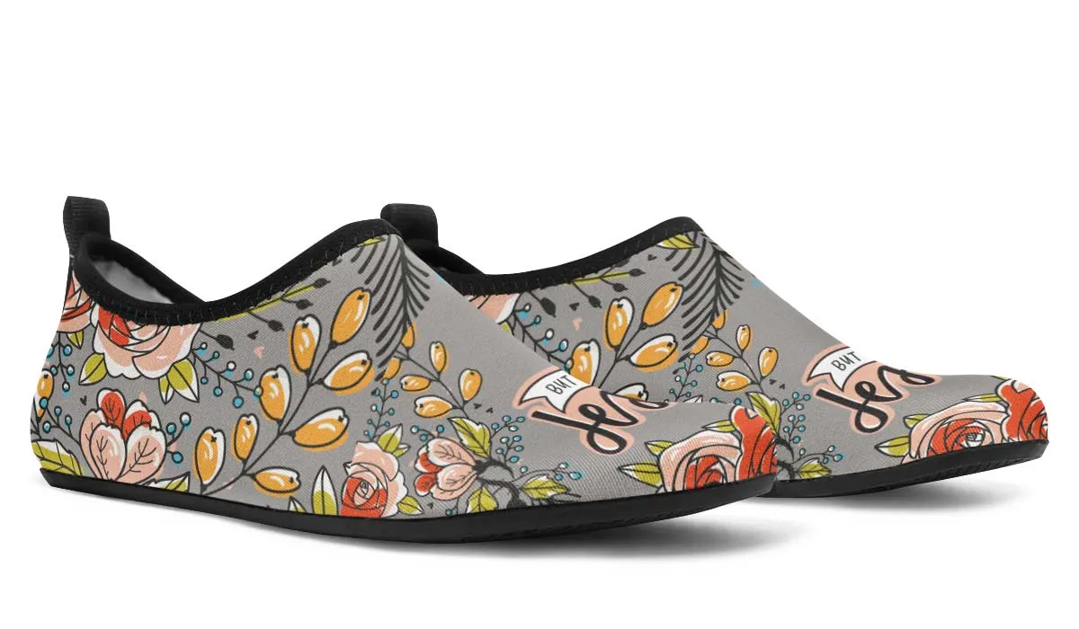 But First Jesus Aqua Barefoot Shoes