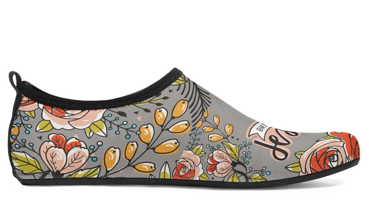 But First Jesus Aqua Barefoot Shoes