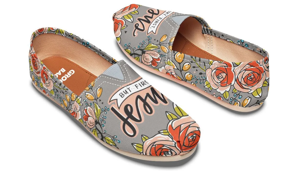 But First Jesus Casual Shoes