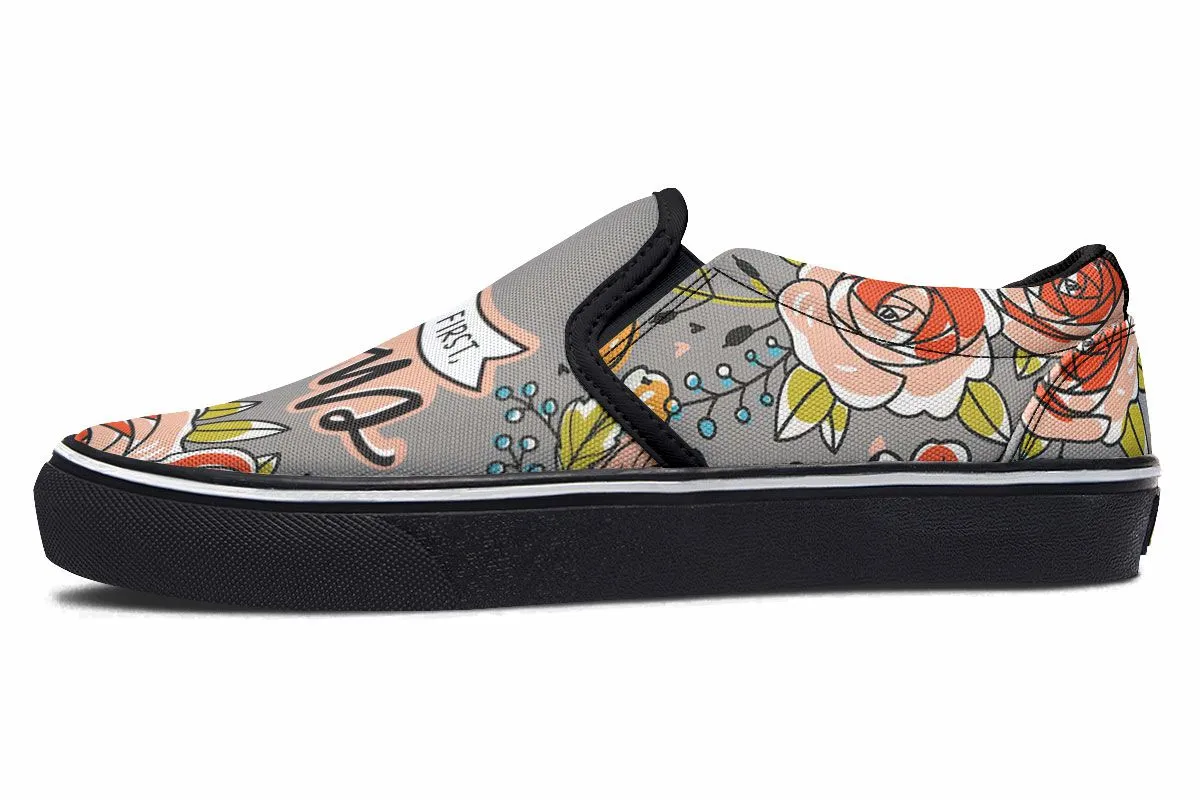 But First Jesus Slip-On Shoes