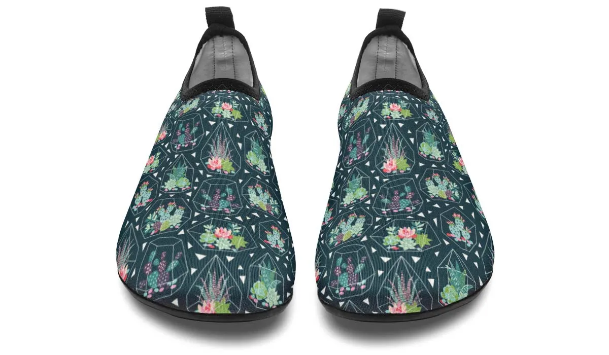 Cactus Terrarium Aqua Barefoot Shoes