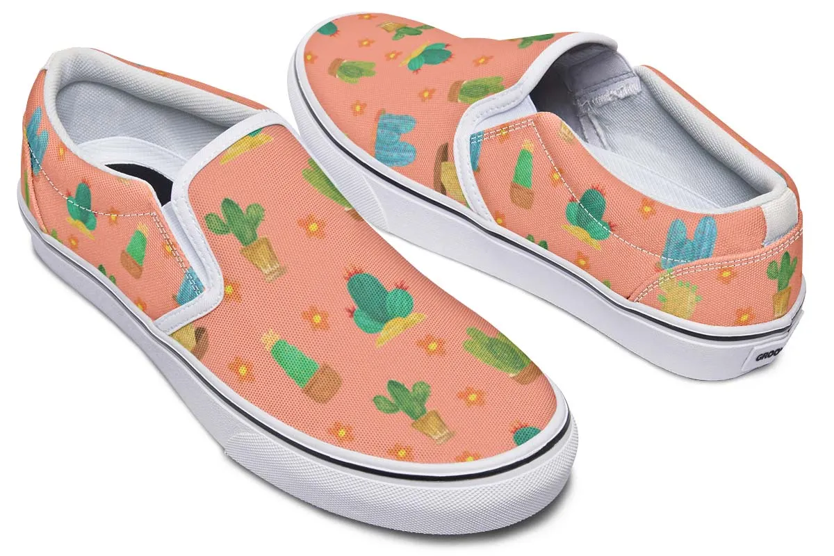 Cactus Variety Slip-On Shoes
