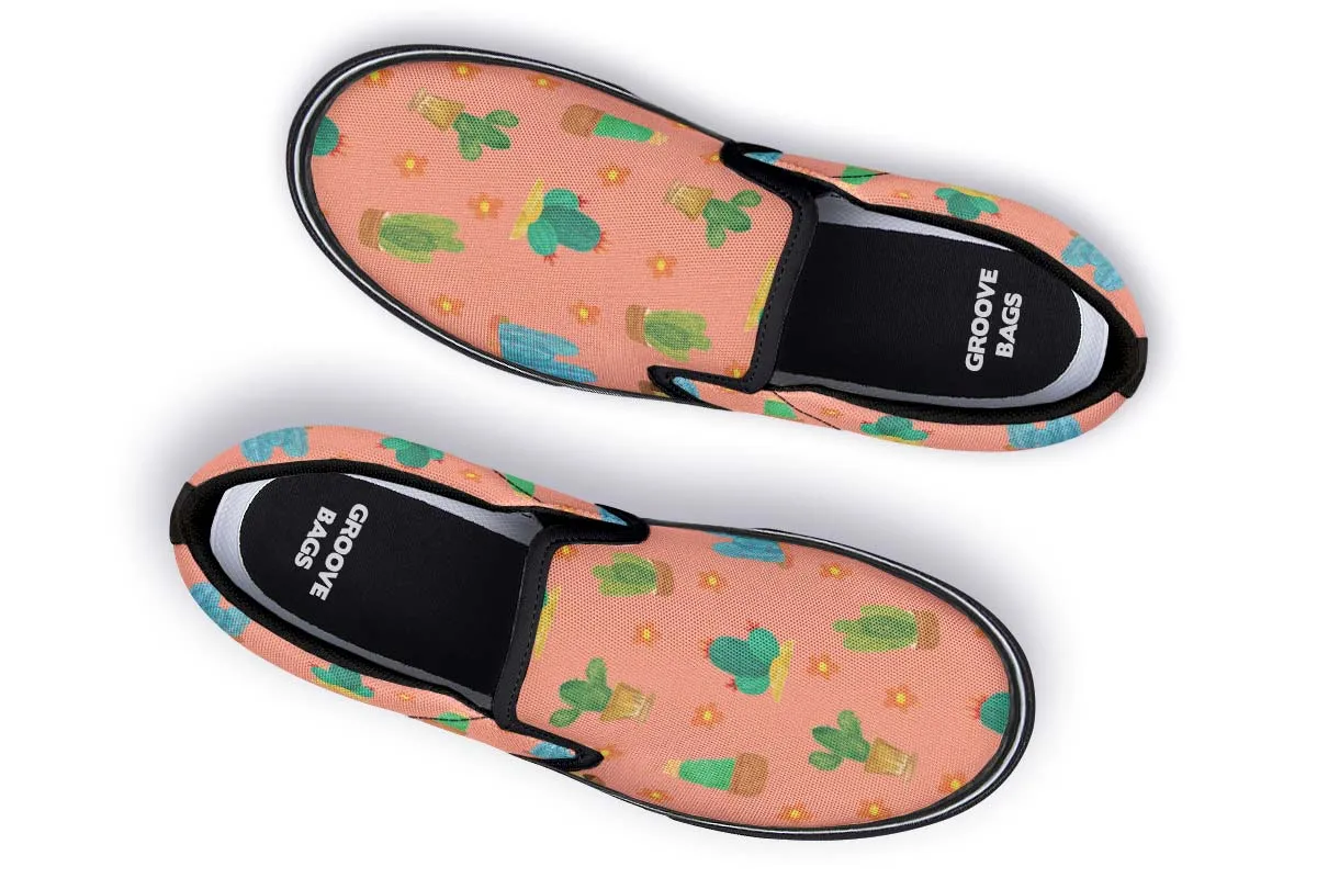 Cactus Variety Slip-On Shoes