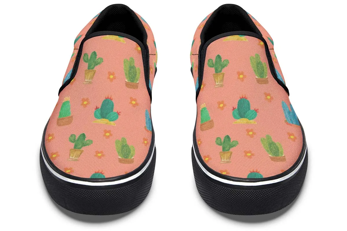 Cactus Variety Slip-On Shoes