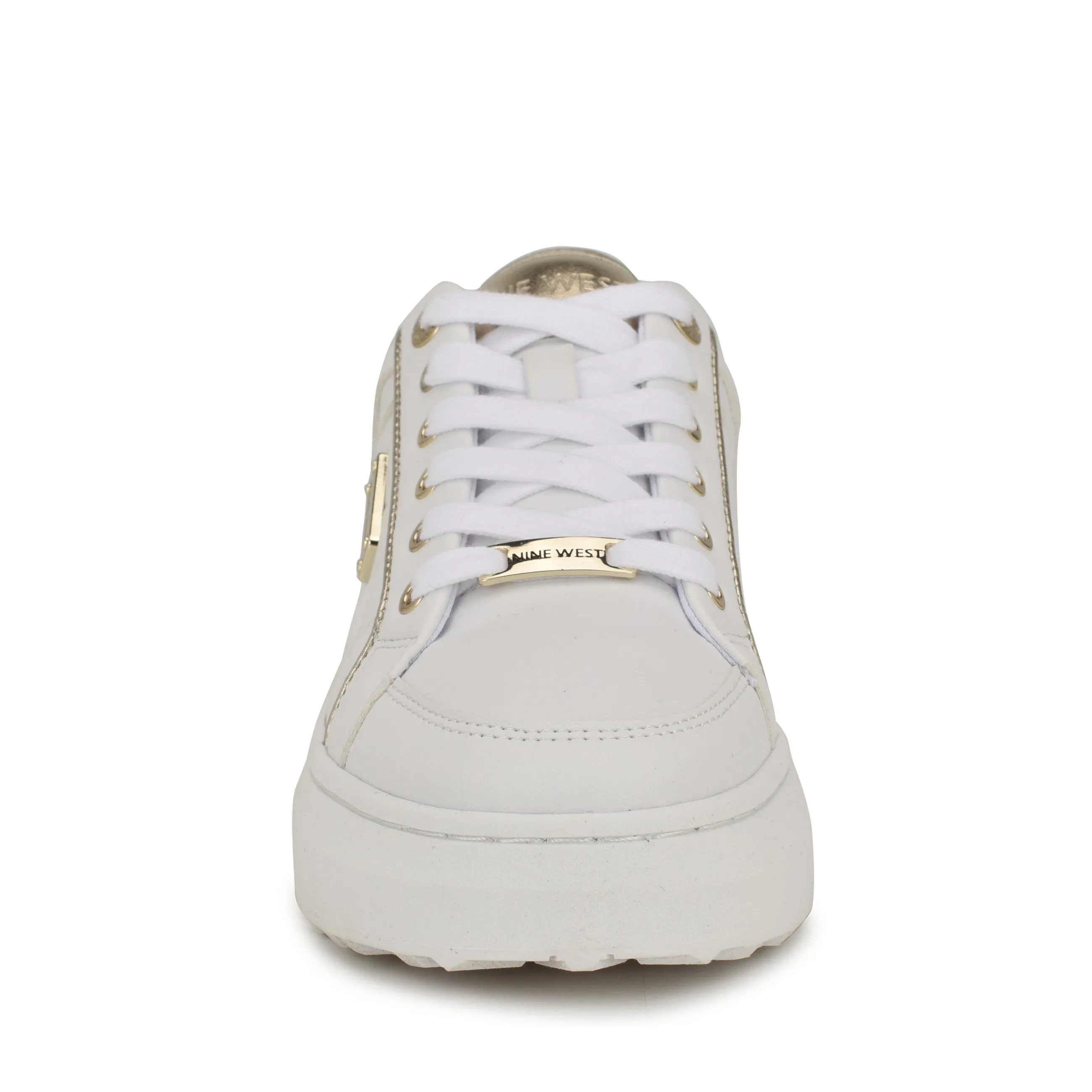 Cafee Lace-Up Platform Sneakers