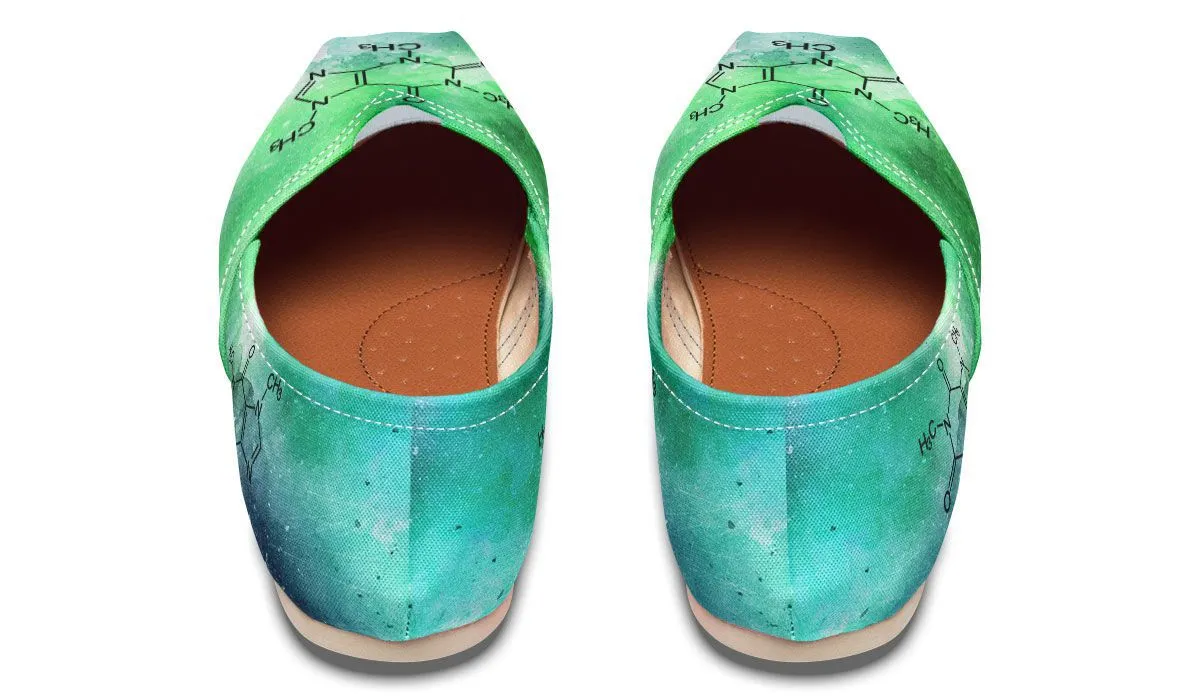 Caffeine Molecule Casual Shoes