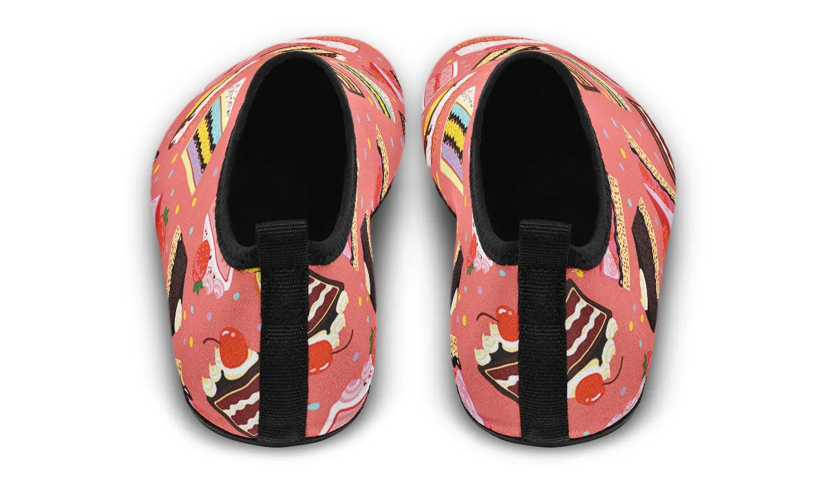 Cake Slice Pink Aqua Barefoot Shoes