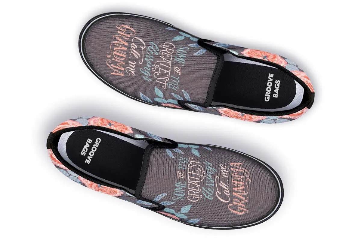Call Me Grandma Slip-On Shoes