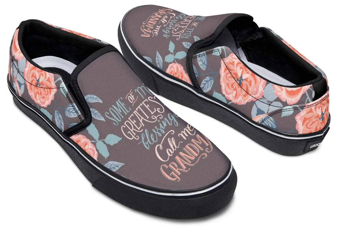 Call Me Grandma Slip-On Shoes