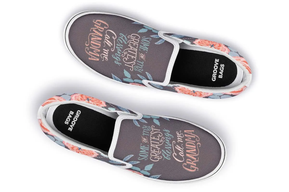 Call Me Grandma Slip-On Shoes