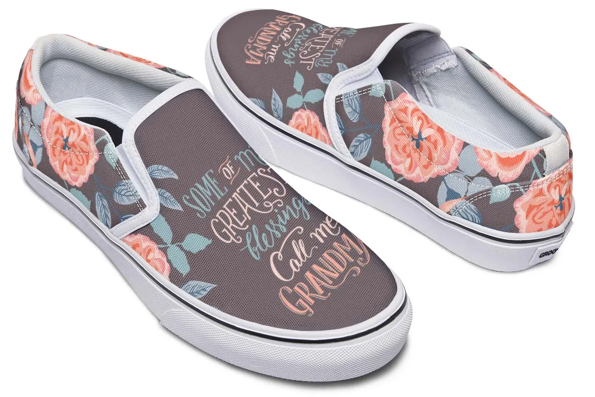 Call Me Grandma Slip-On Shoes