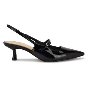 Calun 9x9 Mary Jane Slingbacks