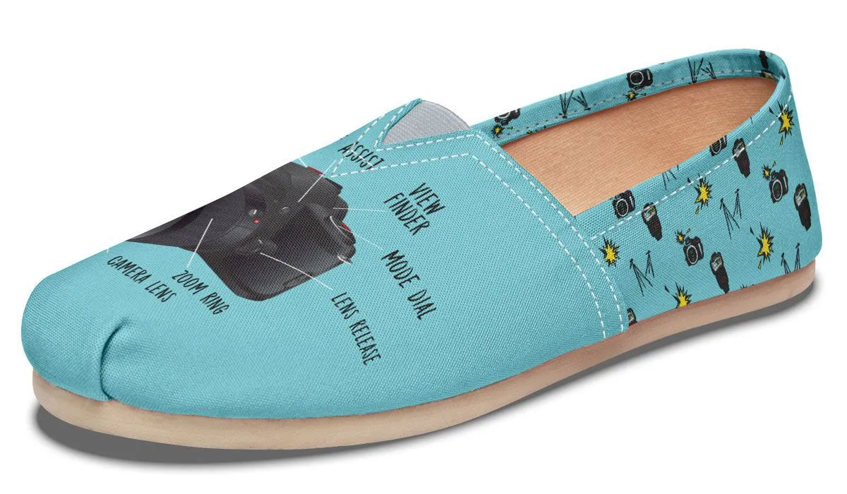 Camera Diagram Casual Shoes