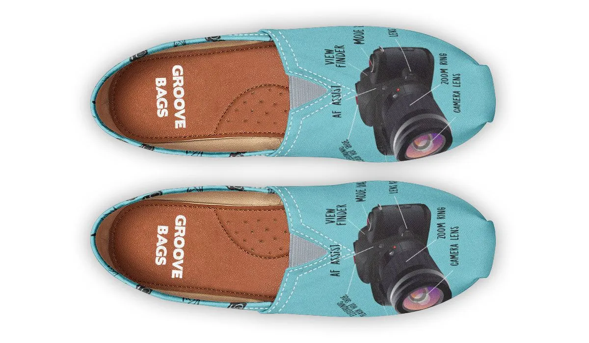 Camera Diagram Casual Shoes