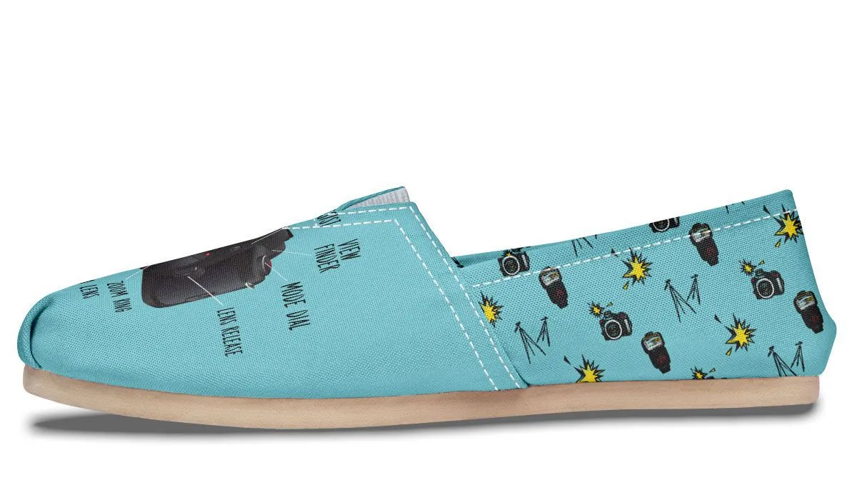 Camera Diagram Casual Shoes