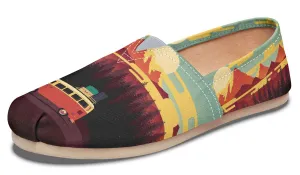 Camping Sunset Casual Shoes