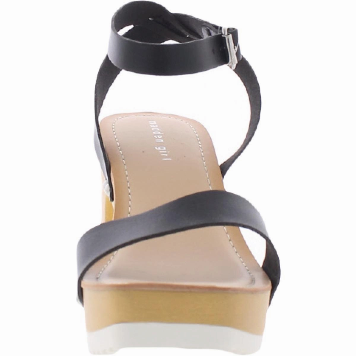 Caprise Womens Woven Ankle Strap Platform Sandals