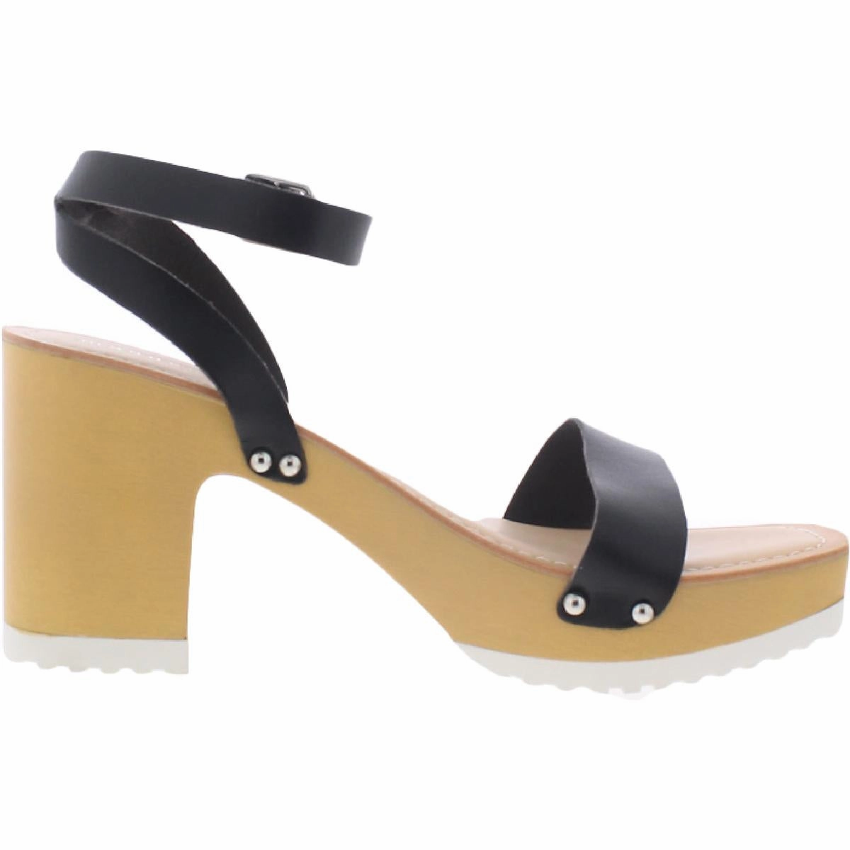 Caprise Womens Woven Ankle Strap Platform Sandals