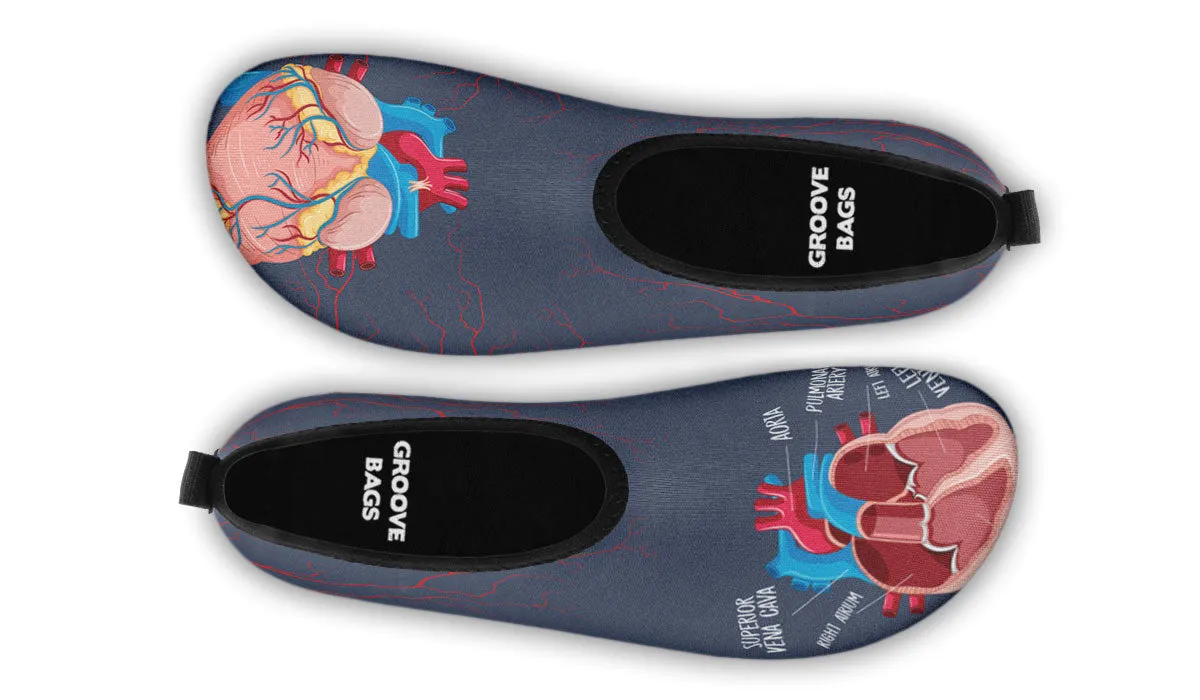 Cardiology Aqua Barefoot Shoes