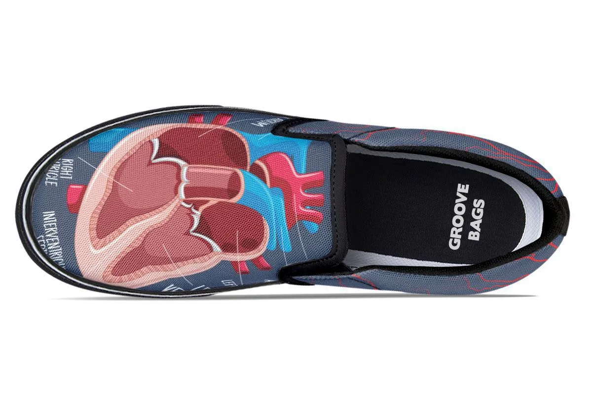 Cardiology Slip-On Shoes