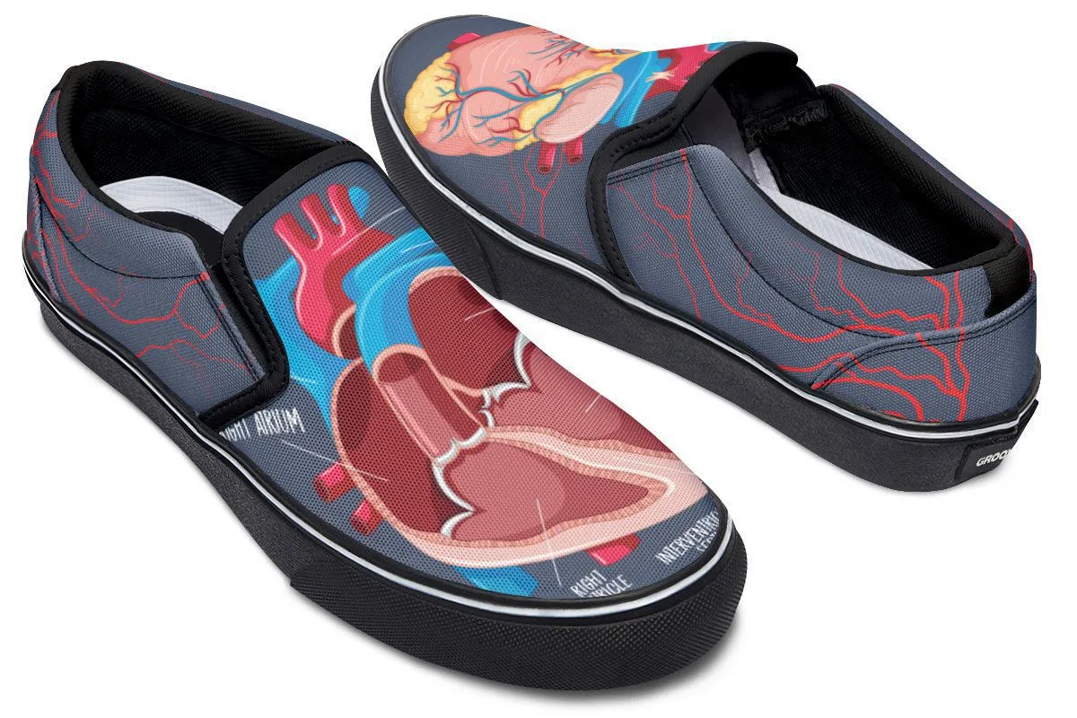 Cardiology Slip-On Shoes