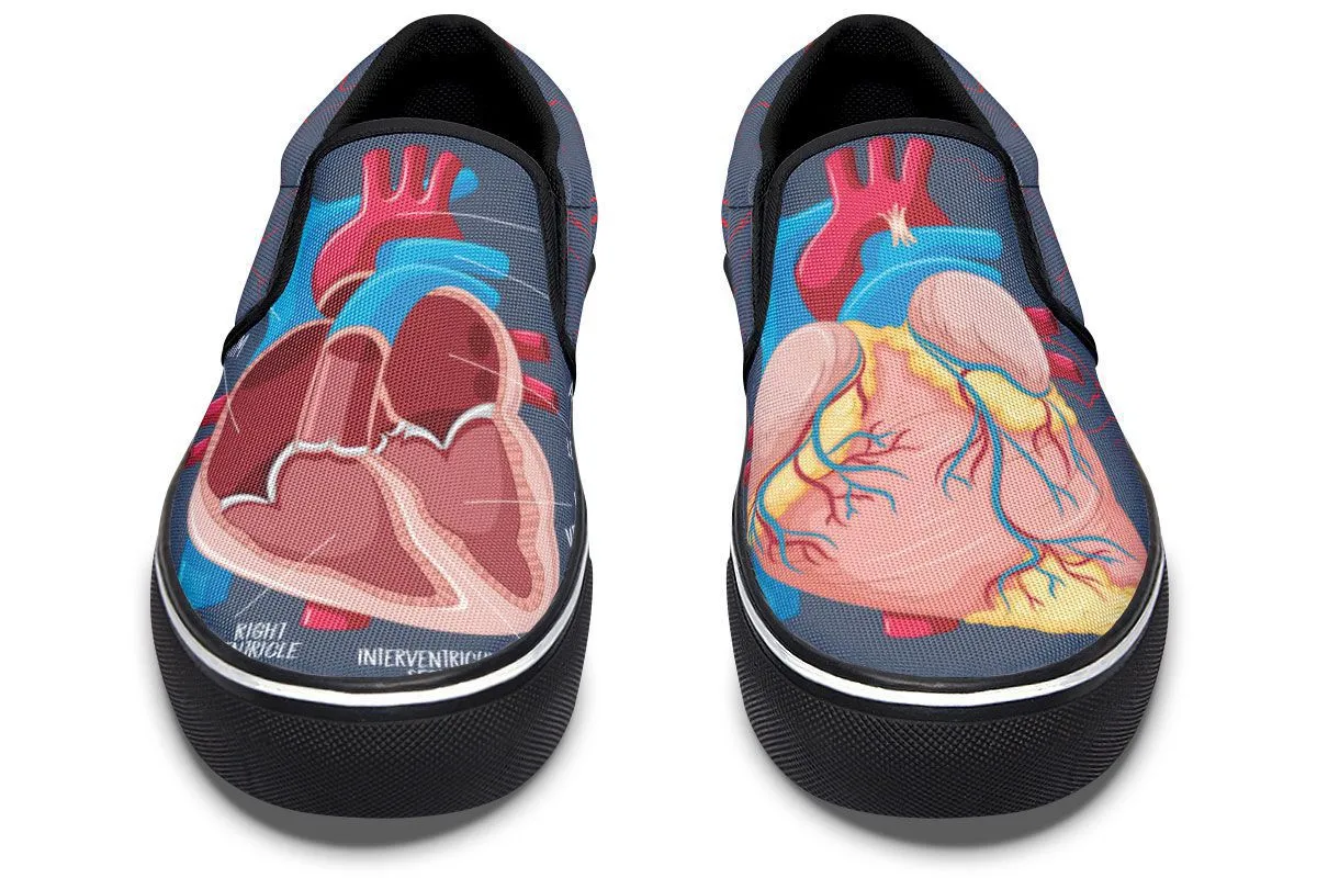 Cardiology Slip-On Shoes