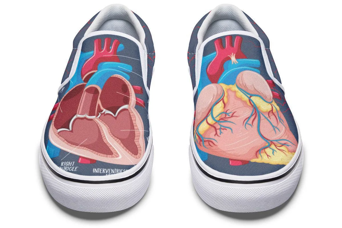 Cardiology Slip-On Shoes