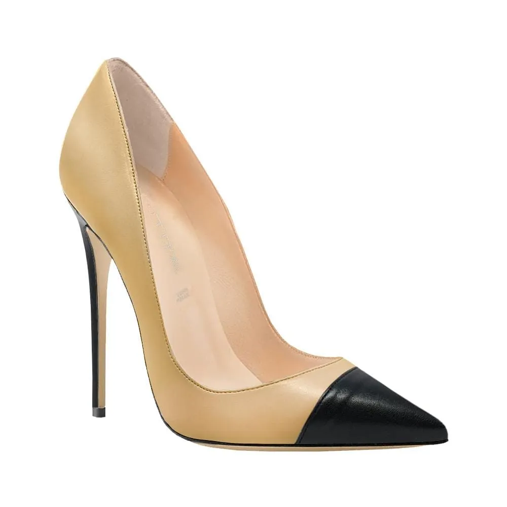 CARRIE BEIGE LEATHER