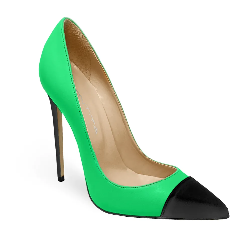 CARRIE GREEN LEATHER