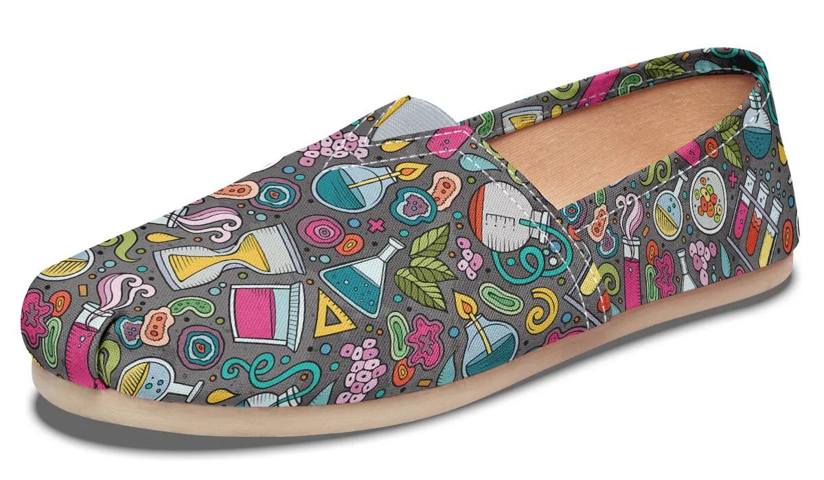 Cartoon Science Casual Shoes