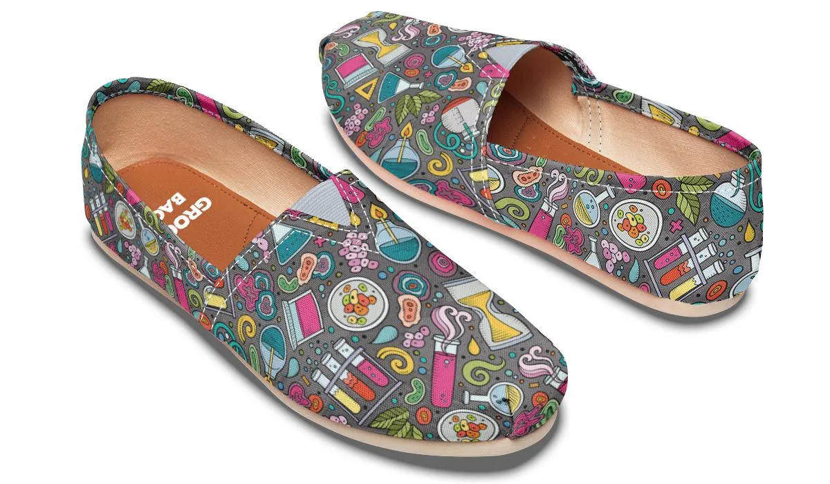 Cartoon Science Casual Shoes