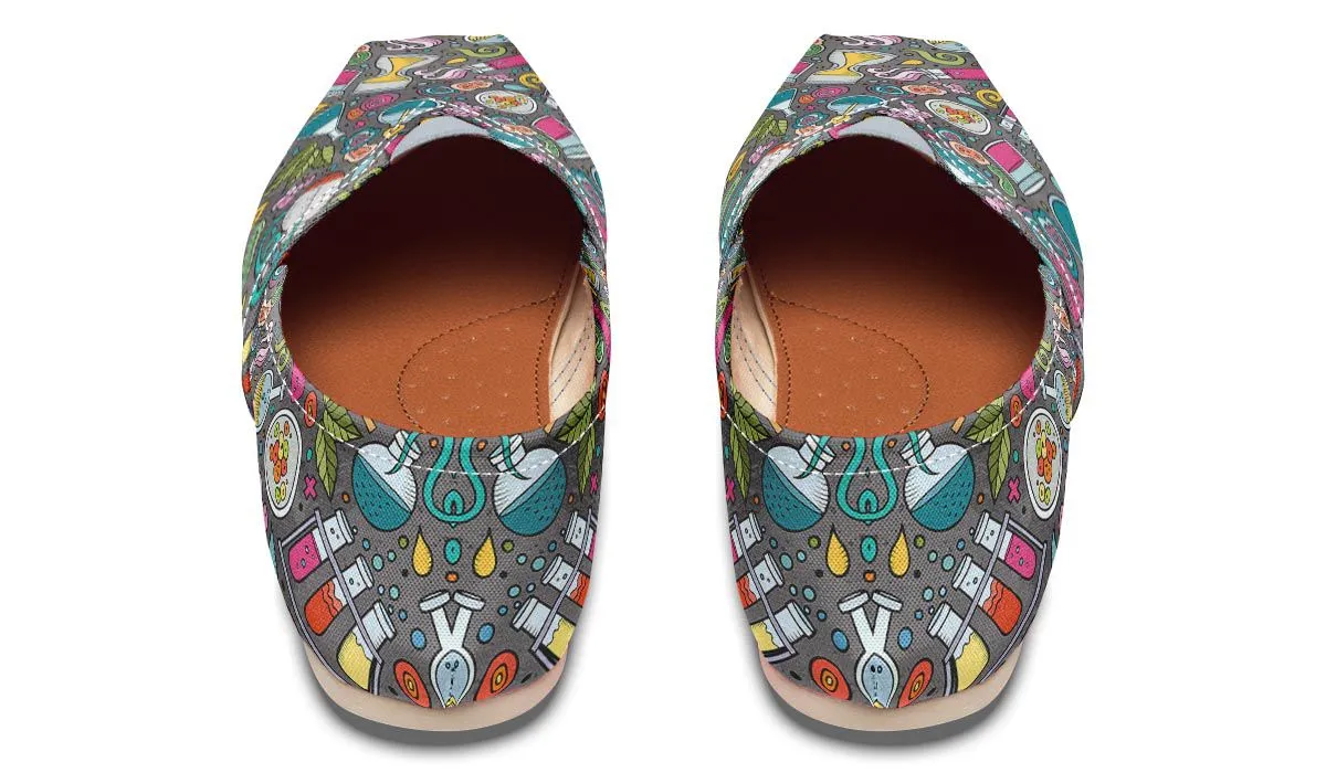 Cartoon Science Casual Shoes