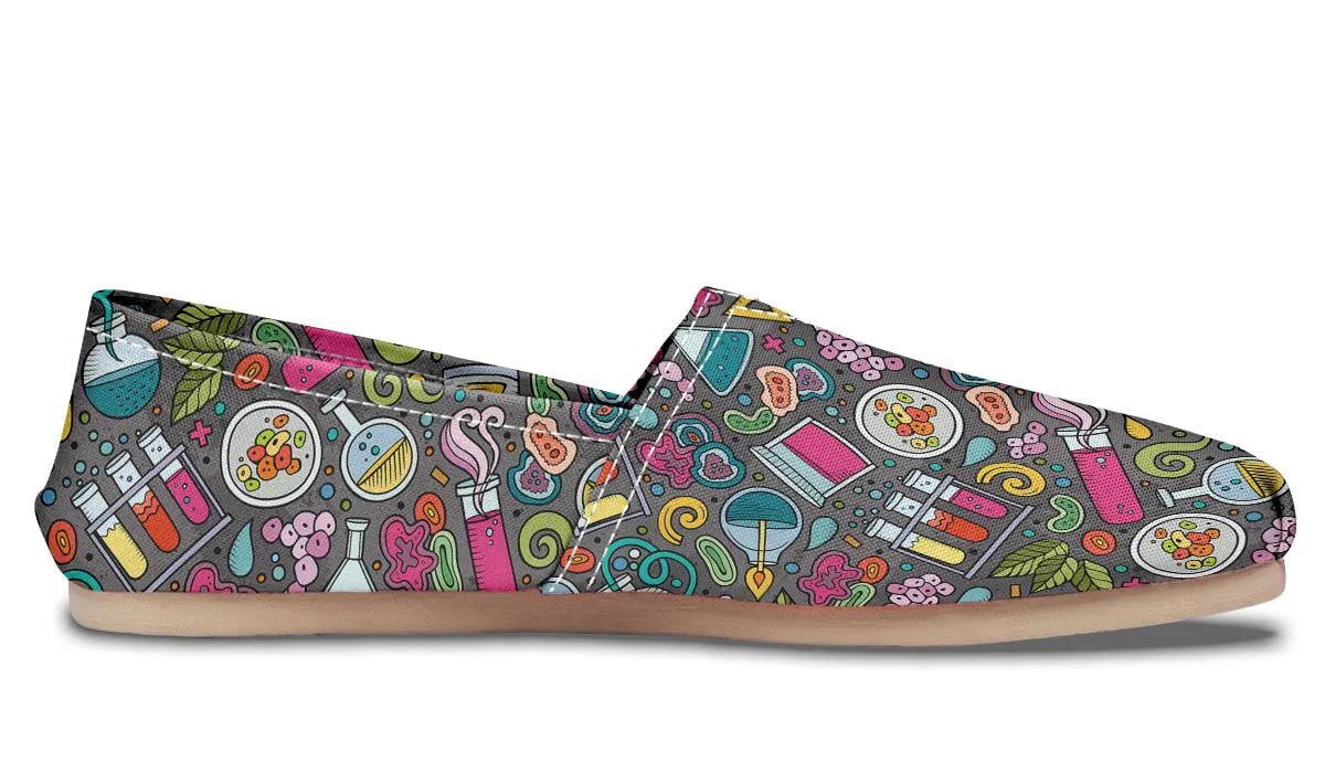 Cartoon Science Casual Shoes