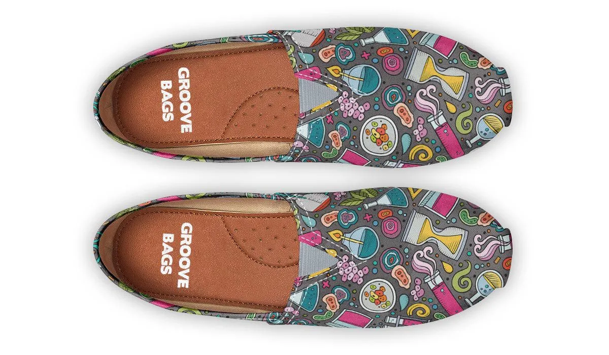 Cartoon Science Casual Shoes