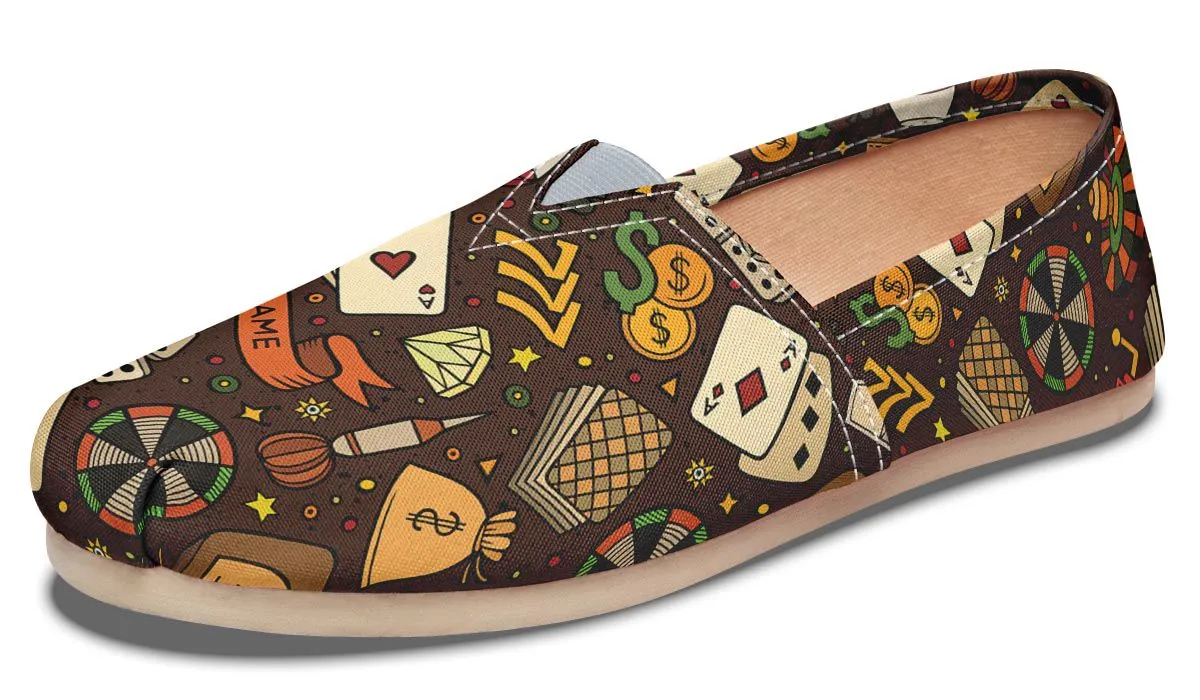 Casino Games Casual Shoes