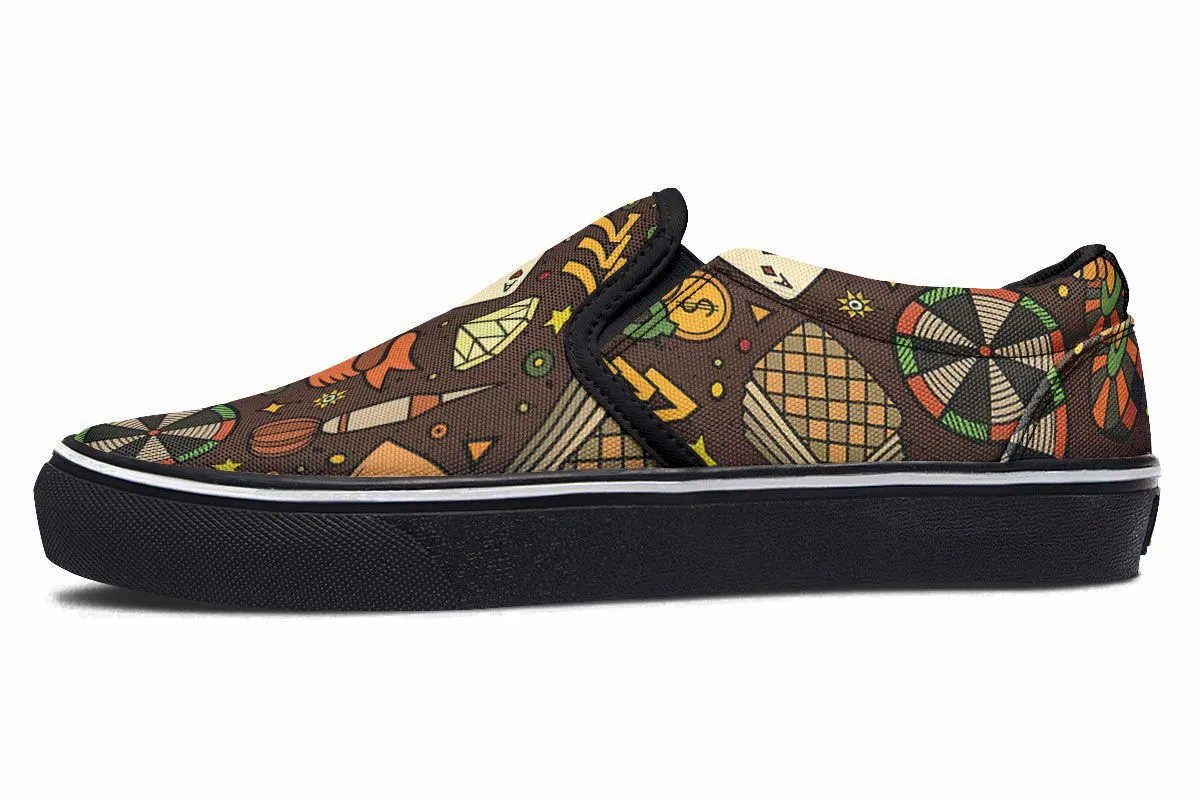 Casino Games Slip-On Shoes