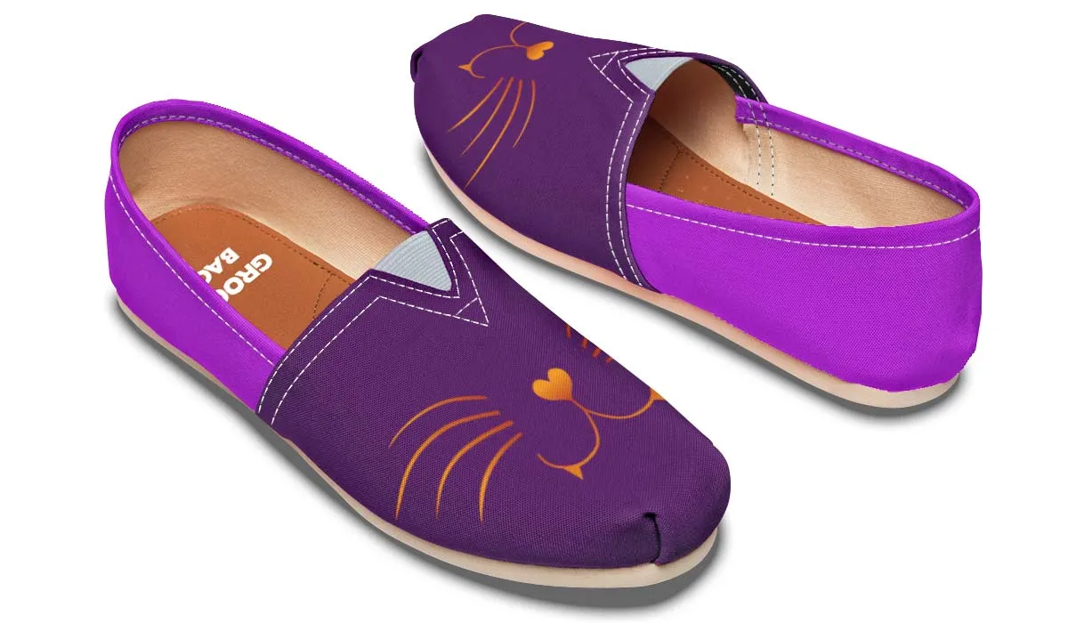 Cat Face Casual Shoes