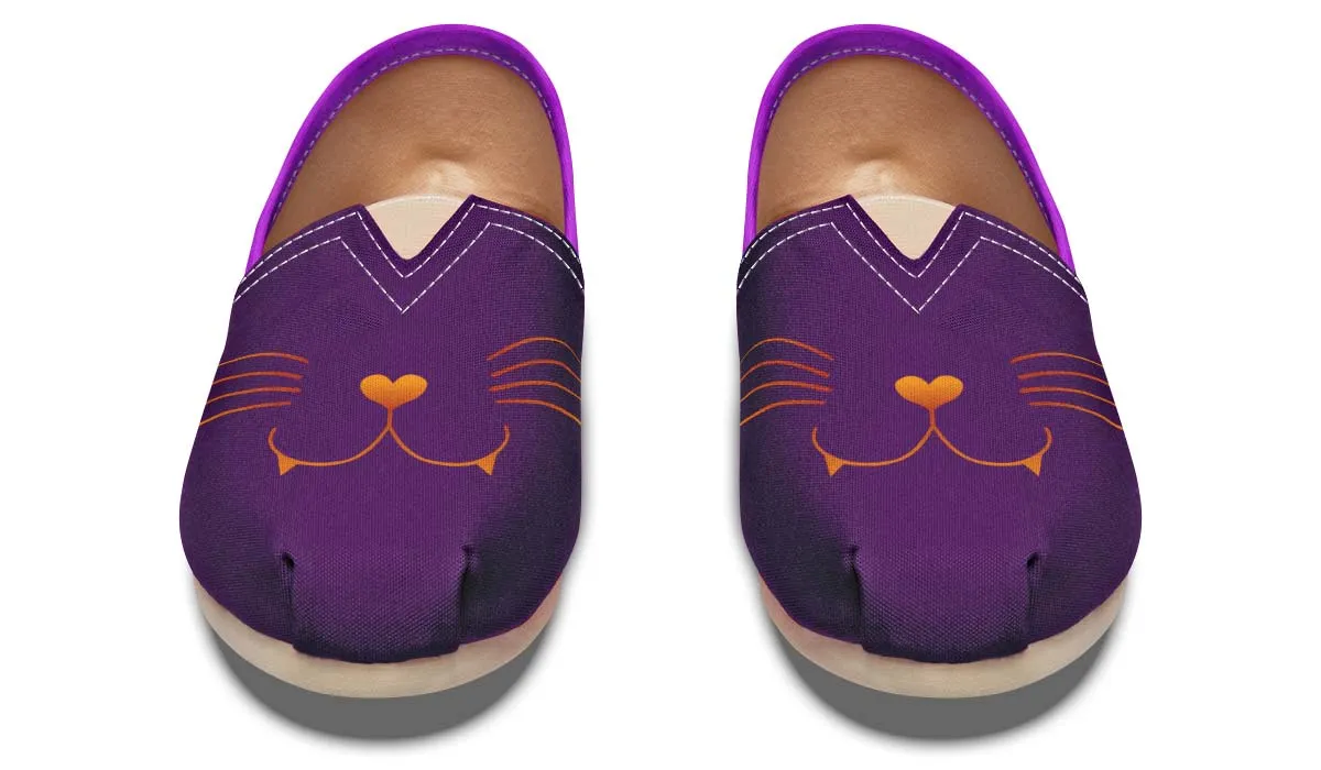 Cat Face Casual Shoes